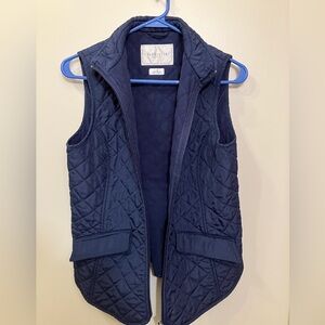 Van Heusen Dark Blue Quilted Vest